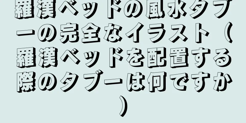羅漢ベッドの風水タブーの完全なイラスト（羅漢ベッドを配置する際のタブーは何ですか）