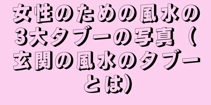 女性のための風水の3大タブーの写真（玄関の風水のタブーとは）