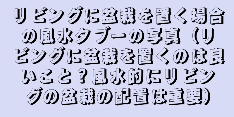 リビングに盆栽を置く場合の風水タブーの写真（リビングに盆栽を置くのは良いこと？風水的にリビングの盆栽の配置は重要）