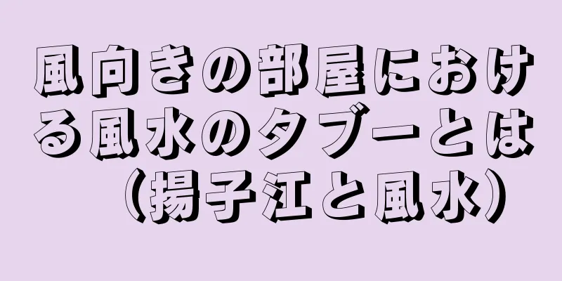 風向きの部屋における風水のタブーとは（揚子江と風水）