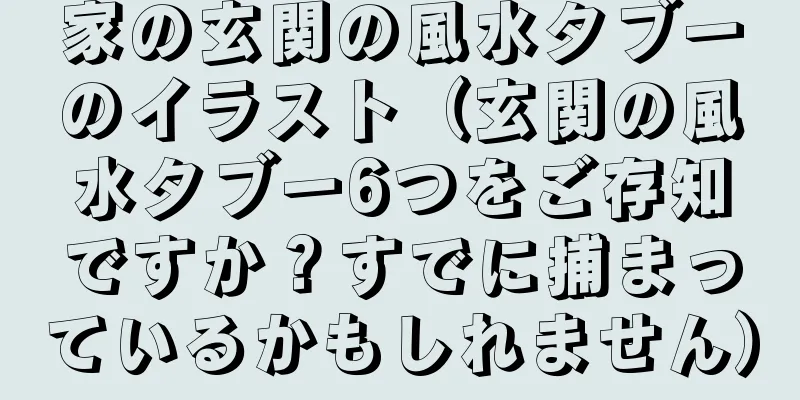 家の玄関の風水タブーのイラスト（玄関の風水タブー6つをご存知ですか？すでに捕まっているかもしれません）