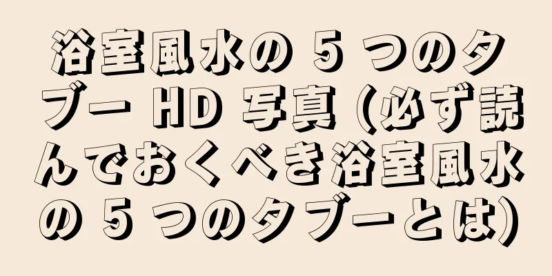 浴室風水の 5 つのタブー HD 写真 (必ず読んでおくべき浴室風水の 5 つのタブーとは)