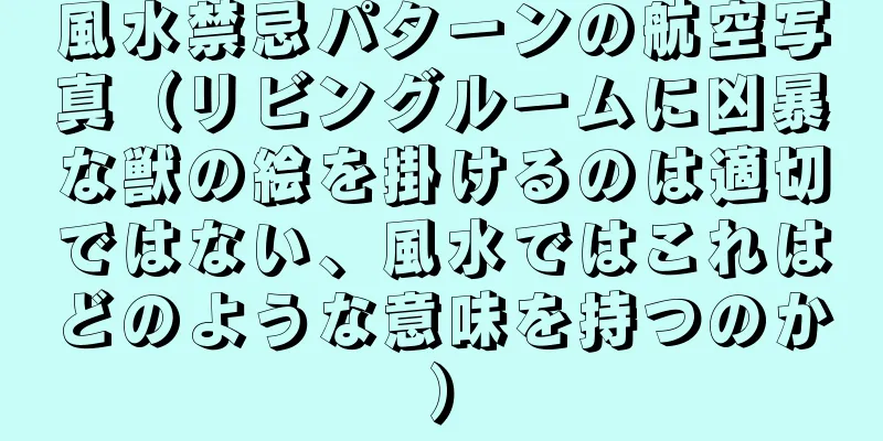 風水禁忌パターンの航空写真（リビングルームに凶暴な獣の絵を掛けるのは適切ではない、風水ではこれはどのような意味を持つのか）