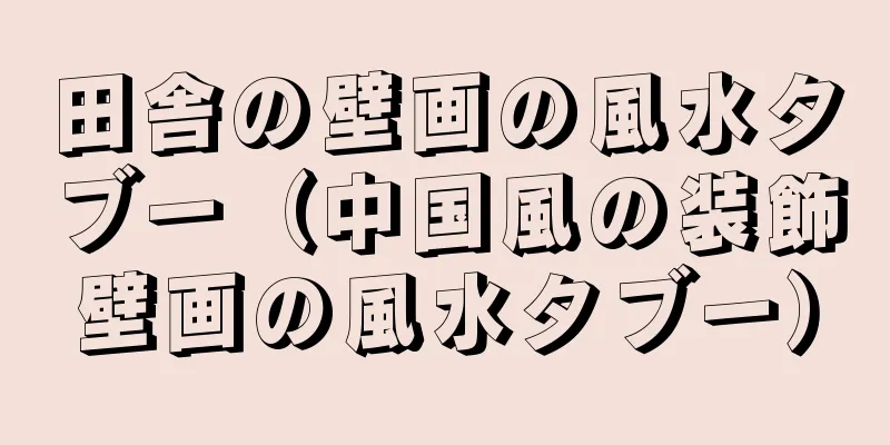 田舎の壁画の風水タブー（中国風の装飾壁画の風水タブー）