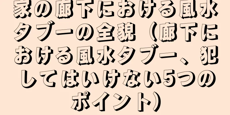 家の廊下における風水タブーの全貌（廊下における風水タブー、犯してはいけない5つのポイント）