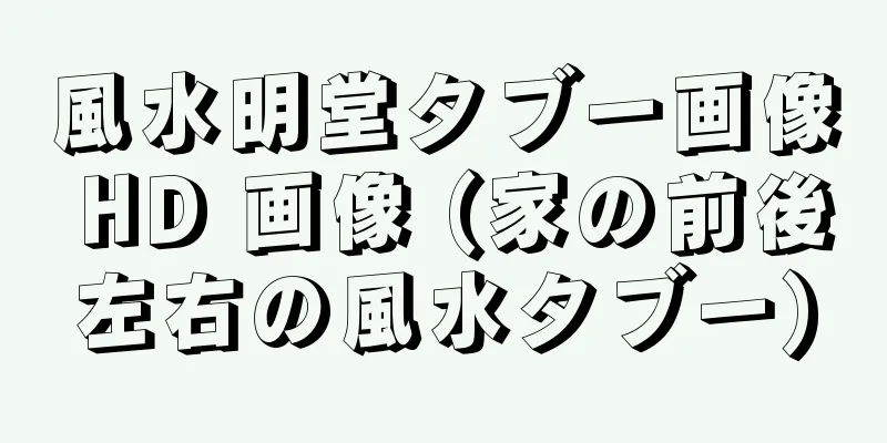 風水明堂タブー画像 HD 画像 (家の前後左右の風水タブー)