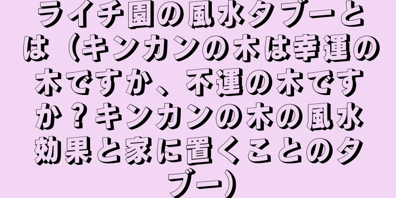 ライチ園の風水タブーとは（キンカンの木は幸運の木ですか、不運の木ですか？キンカンの木の風水効果と家に置くことのタブー）