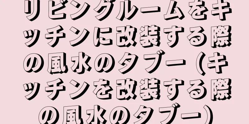 リビングルームをキッチンに改装する際の風水のタブー (キッチンを改装する際の風水のタブー)