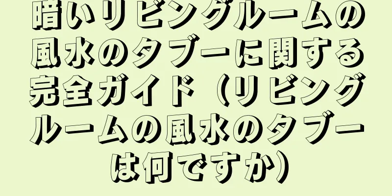 暗いリビングルームの風水のタブーに関する完全ガイド（リビングルームの風水のタブーは何ですか）