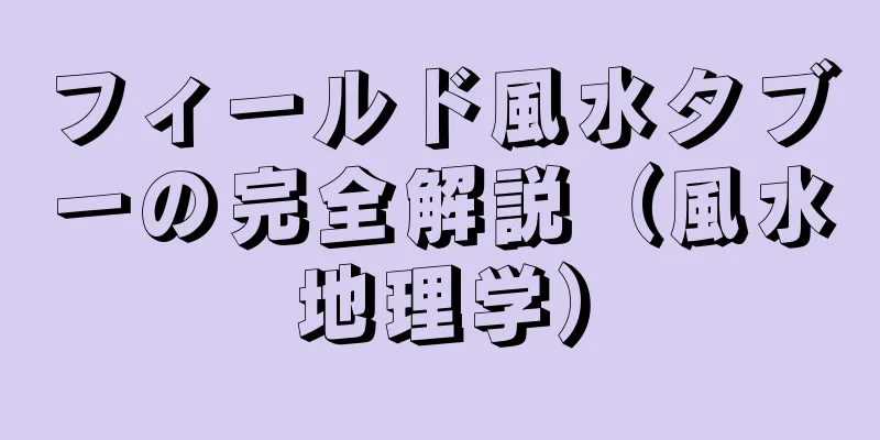 フィールド風水タブーの完全解説（風水地理学）