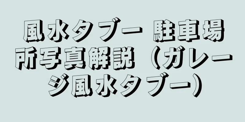 風水タブー 駐車場所写真解説（ガレージ風水タブー）