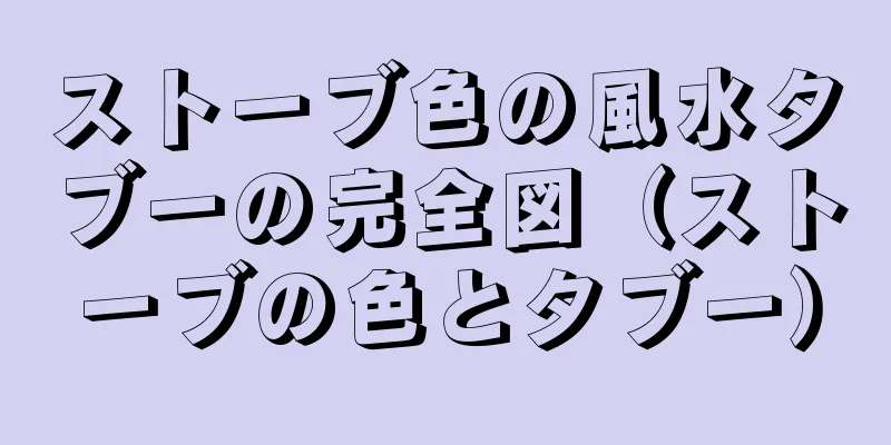 ストーブ色の風水タブーの完全図（ストーブの色とタブー）
