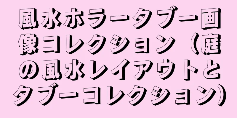 風水ホラータブー画像コレクション（庭の風水レイアウトとタブーコレクション）