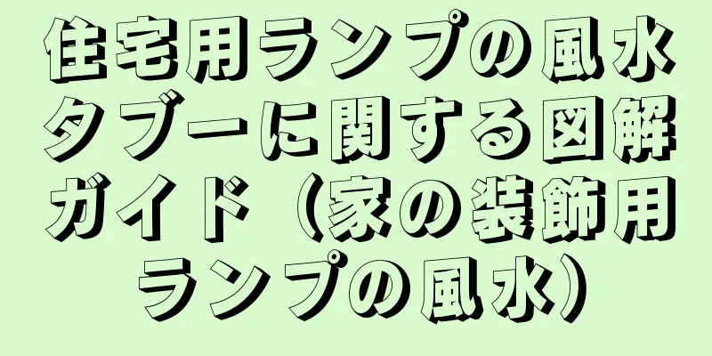 住宅用ランプの風水タブーに関する図解ガイド（家の装飾用ランプの風水）
