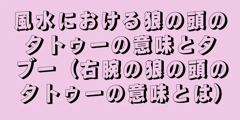 風水における狼の頭のタトゥーの意味とタブー（右腕の狼の頭のタトゥーの意味とは）