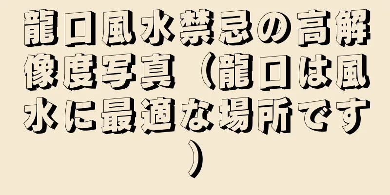龍口風水禁忌の高解像度写真（龍口は風水に最適な場所です）
