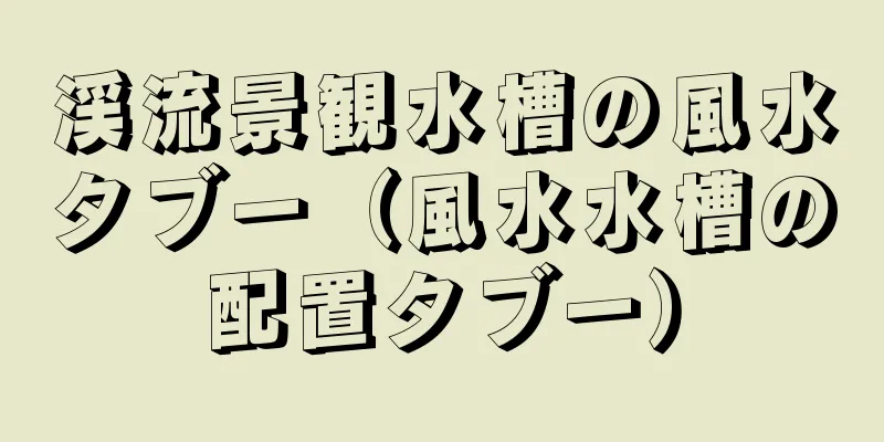 渓流景観水槽の風水タブー（風水水槽の配置タブー）