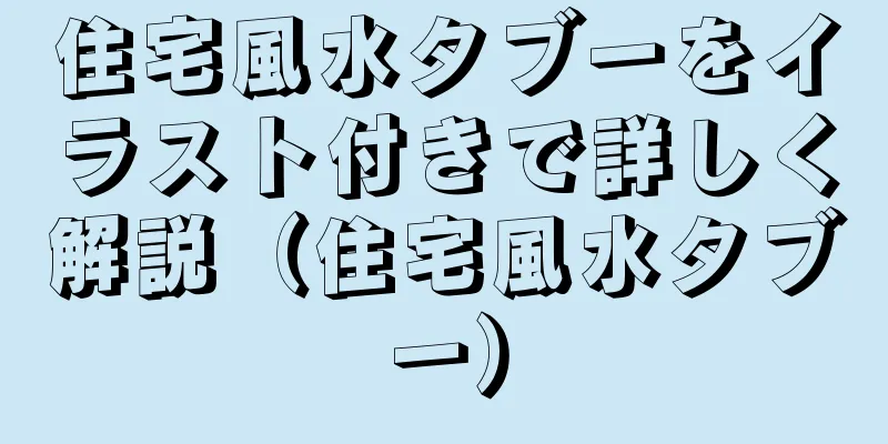 住宅風水タブーをイラスト付きで詳しく解説（住宅風水タブー）