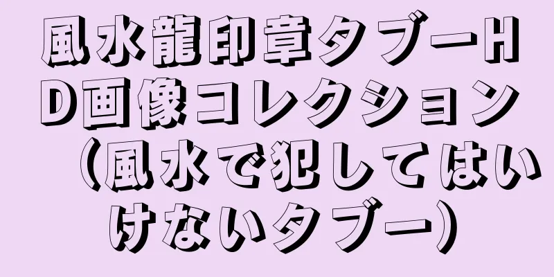 風水龍印章タブーHD画像コレクション（風水で犯してはいけないタブー）