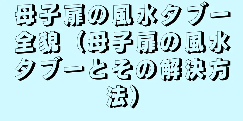 母子扉の風水タブー全貌（母子扉の風水タブーとその解決方法）