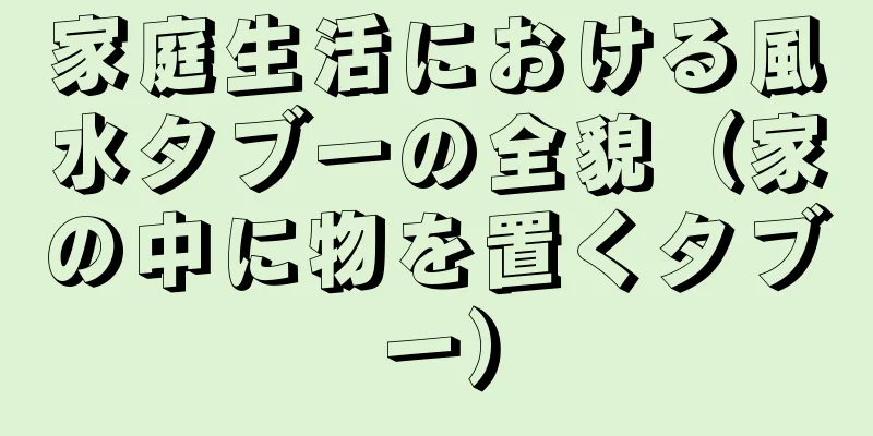 家庭生活における風水タブーの全貌（家の中に物を置くタブー）