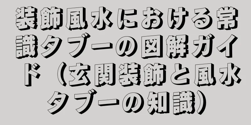 装飾風水における常識タブーの図解ガイド（玄関装飾と風水タブーの知識）