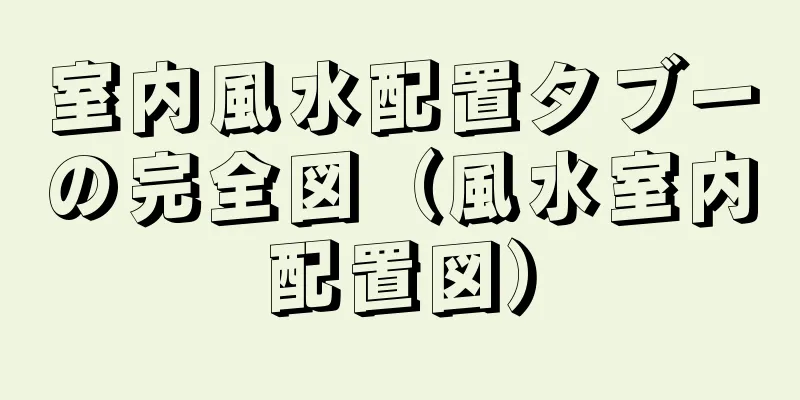 室内風水配置タブーの完全図（風水室内配置図）