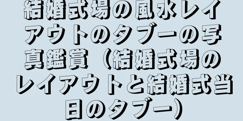 結婚式場の風水レイアウトのタブーの写真鑑賞（結婚式場のレイアウトと結婚式当日のタブー）